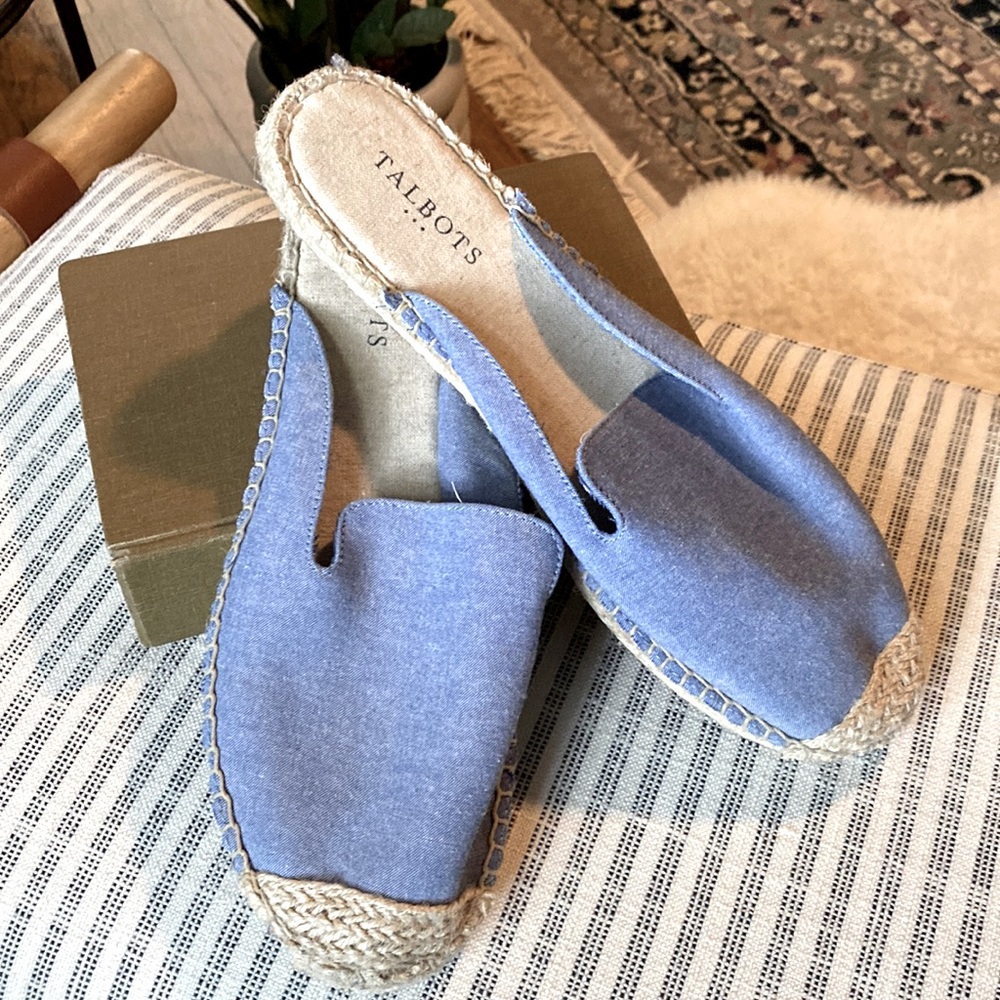 Talbots espadrilles.